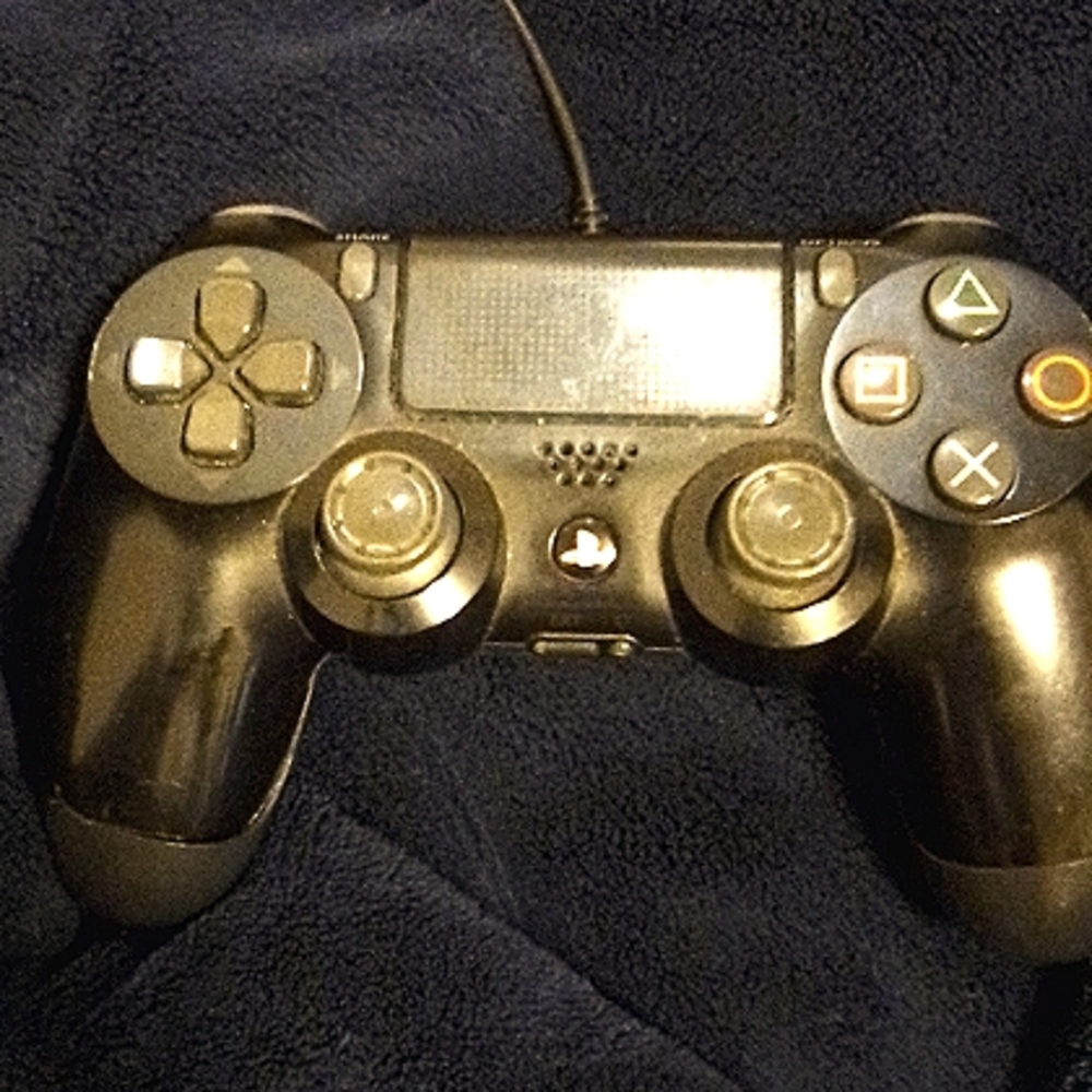 Wireless PS3 controller.